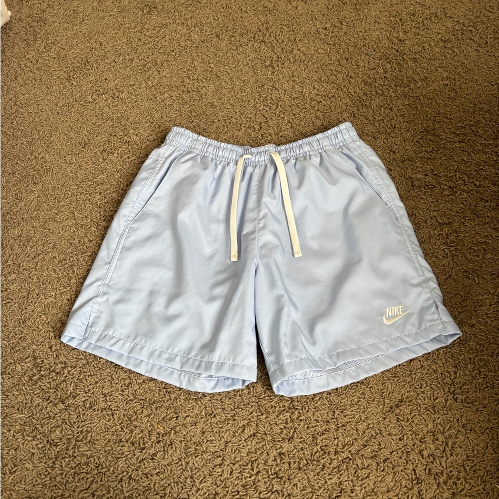 Nike Sky Blue Sports Shorts